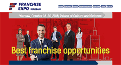 Desktop Screenshot of franchiseexpo.pl